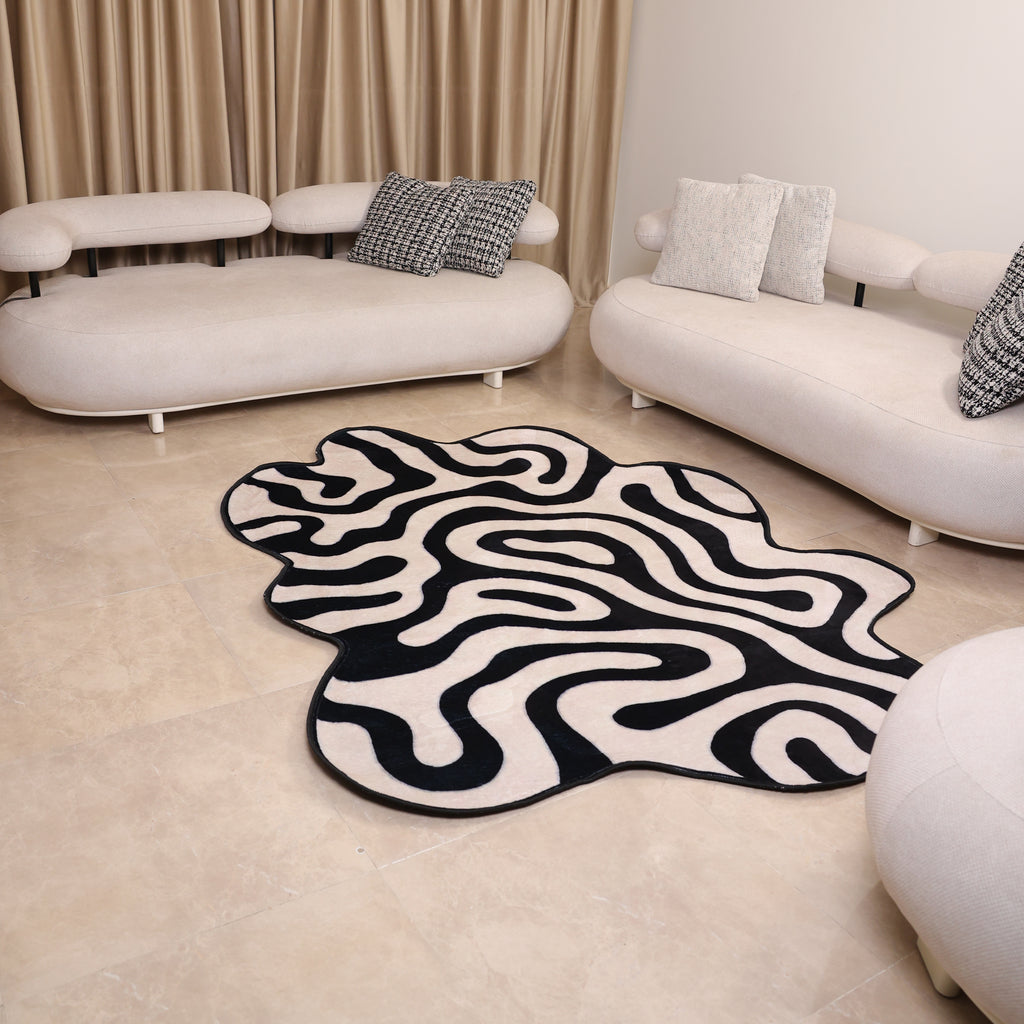 Elegant Damask Pattern Area